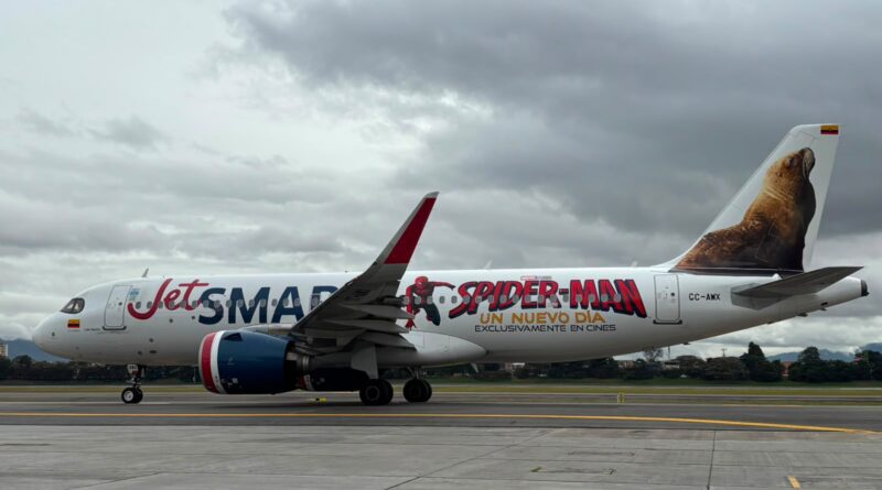 JetSMART y Spider-Man: Un nuevo día lanzan una experiencia única para los fanáticos en Colombia