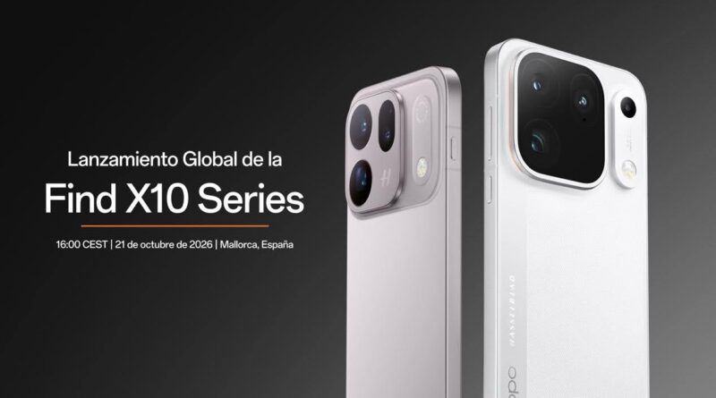 OPPO Find X10 apuesta por cámaras de 200 MP y video 8K: así será su nueva generación de smartphones
