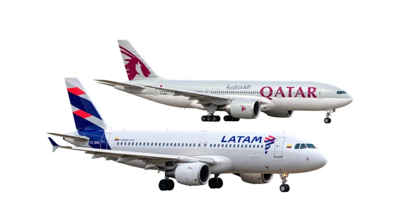 LATAM y Qatar Airways amplían la conectividad de Colombia hacia Medio Oriente y Asia